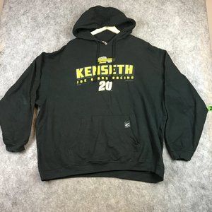 Chase Authentics Hoodie 3XL Matt Kenseth 20 NASCAR Sweatshirt Hooded Black Mens